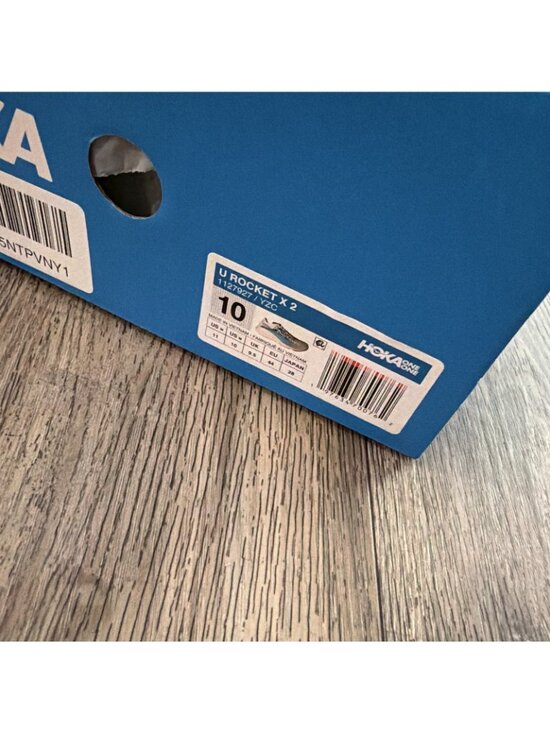 HOKA Rocket X 2 Men\'s Size 10 Carbon Plated Racing Shoes Retail $200